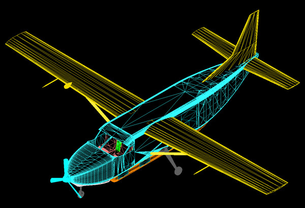 3d model caravan sat stp - Caravan.dwg or .sat or .stp by RodgerSaintJohn