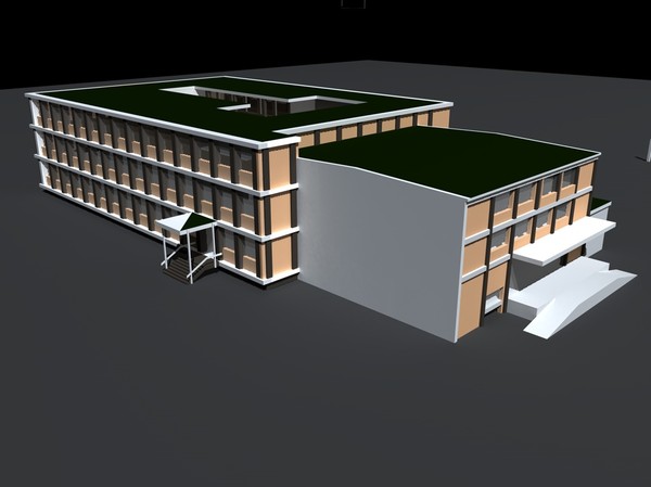 hotel 3d max - Hotel by studiorender