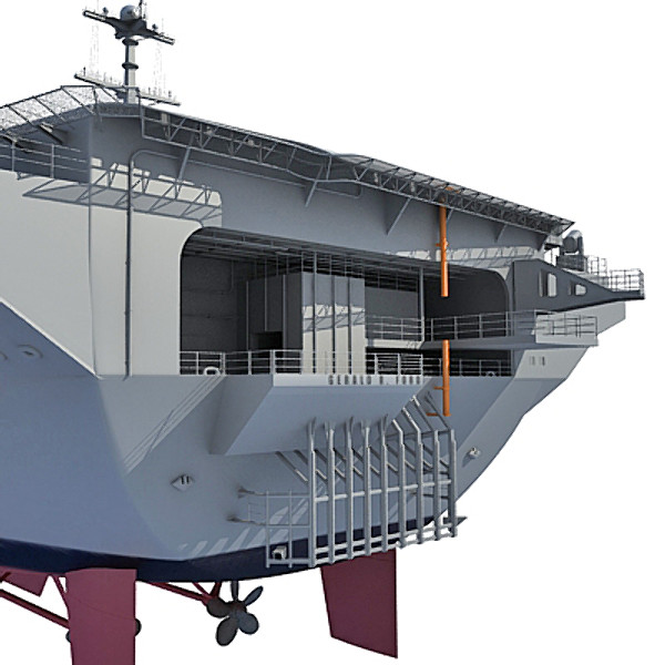 uss gerald r f max - USS Gerald R. F Aircraft Carrier CVN-78 by Gandoza