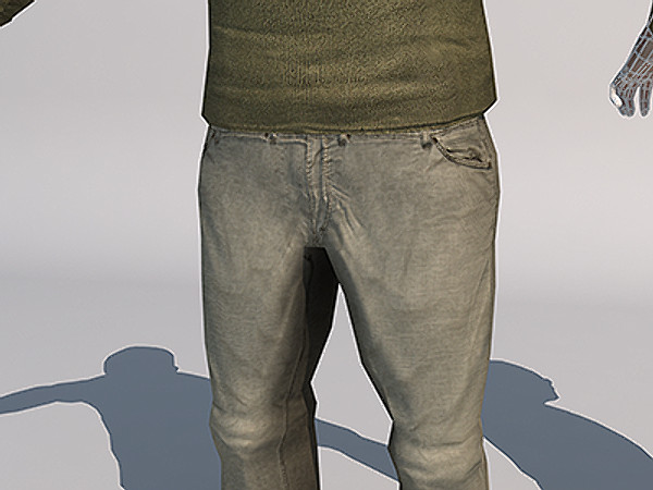 3d model military officer - Officer 01 by Pinelas