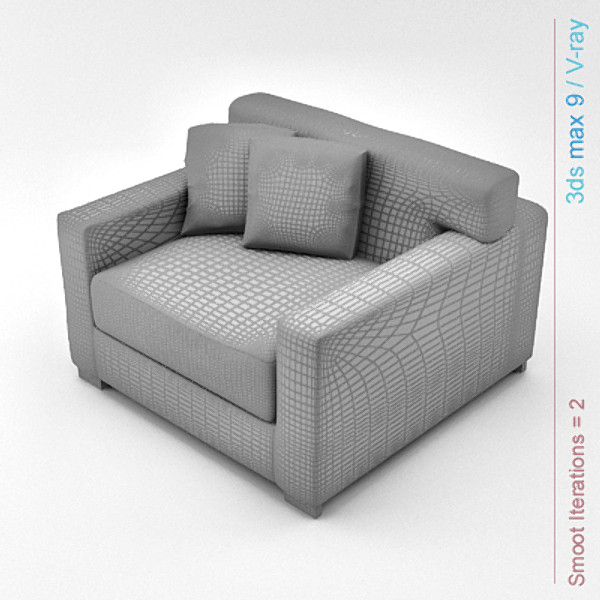 3ds max modern architectural - chair 01... by Lajhar 