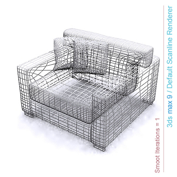3ds max modern architectural - chair 01... by Lajhar 