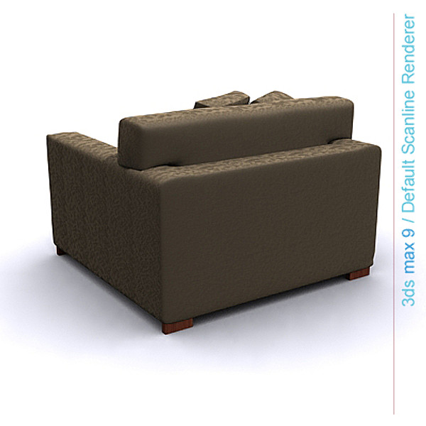 3ds max modern architectural - chair 01... by Lajhar 