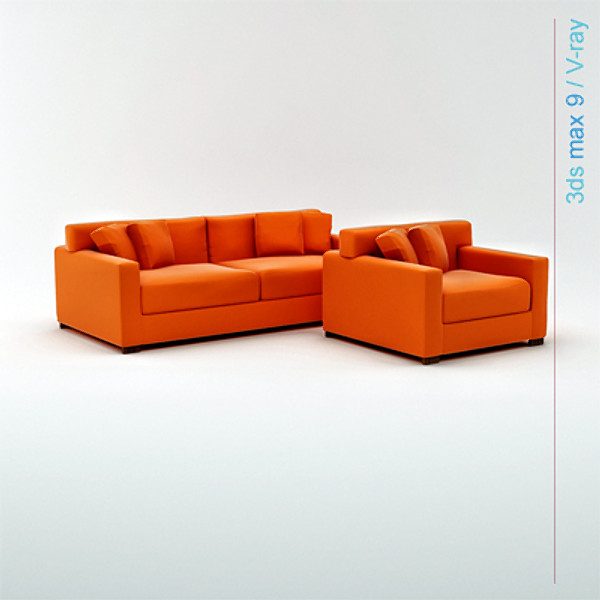3dsmax modern architectural set - set 01 by lajhar
