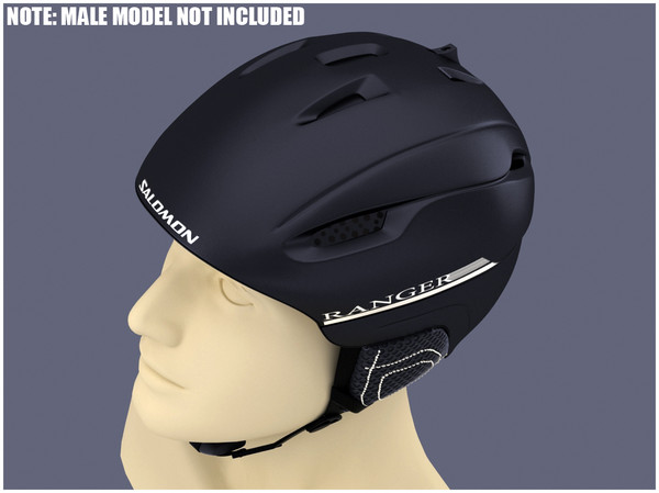 3d model winter sports helmet - Winter Sports Helmet by Tornado Studio