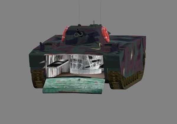 3d military vehicles model - LVTP-5 AMPHIBIOUS ASSAULT VEHICLE  Mod 1B -  by Xacta  3D models by Xacta