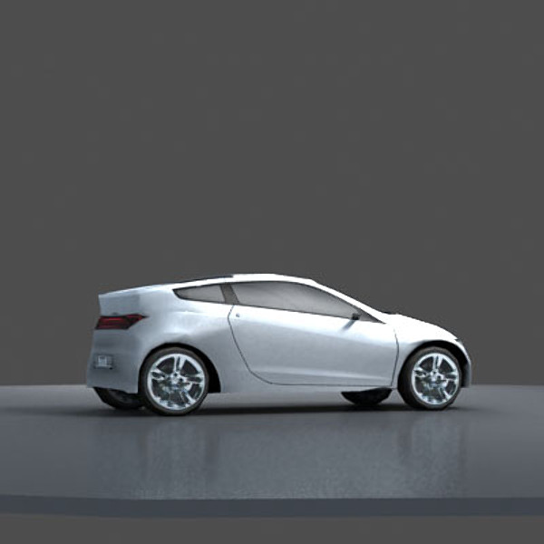 3ds max honda civic type r - Honda Civic Type R - Low Poly by arch9