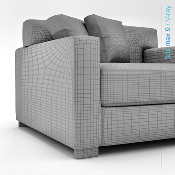 3ds max modern architectural - chair 01... by Lajhar 