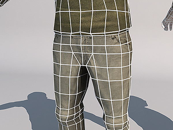 3d model military officer - Officer 01 by Pinelas