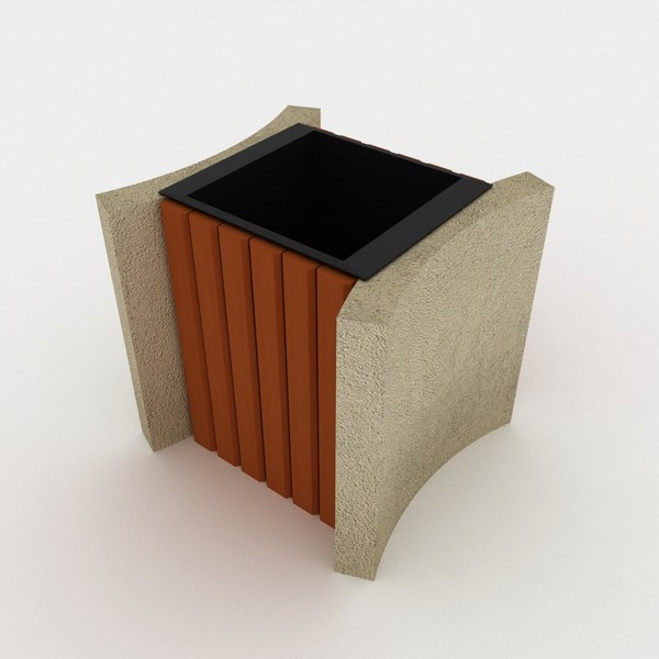 dustbin 3d max - dustbin by 3D Graphics