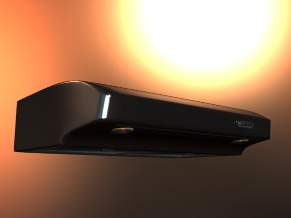 range hood 3ds - Range Hood -black by vitamin_e