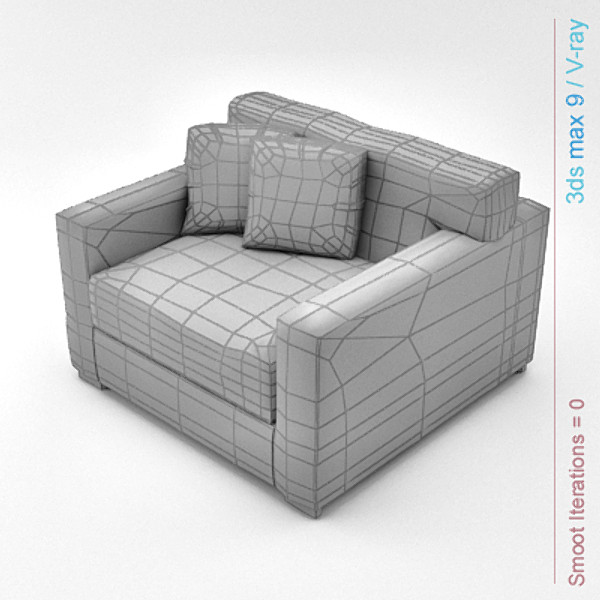 3ds max modern architectural - chair 01... by Lajhar 