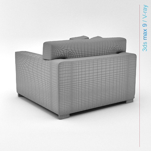 3ds max modern architectural - chair 01... by Lajhar 