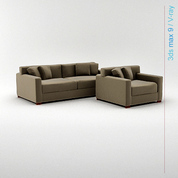 3dsmax modern architectural set - set 01 by lajhar