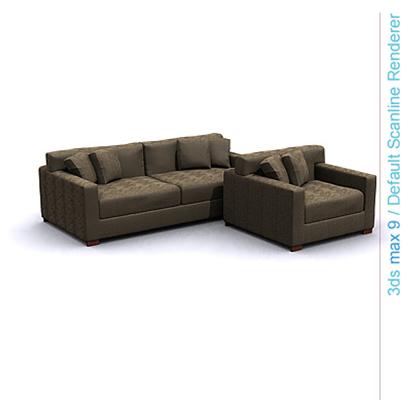 3dsmax modern architectural set - set 01 by lajhar