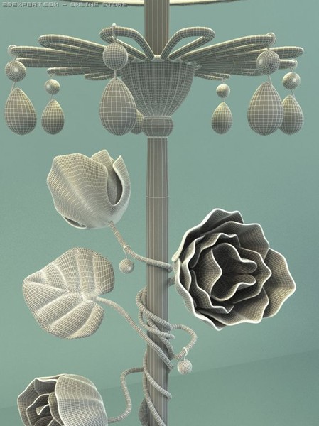 sigma lamp floor 3d model - Sigma_lampaFloor.zip by kupfer