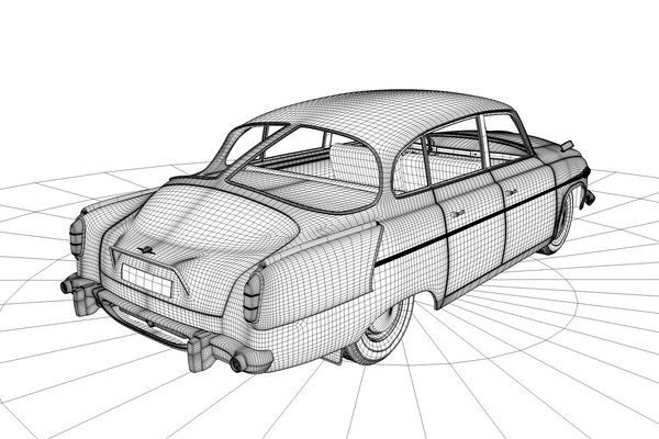 tatra luxury t603-2 3d 3ds - Tatra T603-2 by Warag
