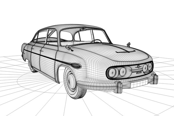 tatra luxury t603-2 3d 3ds - Tatra T603-2 by Warag