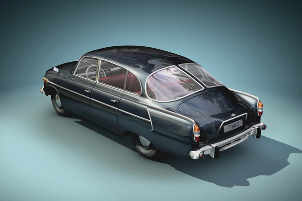 tatra luxury t603-2 3d 3ds - Tatra T603-2 by Warag