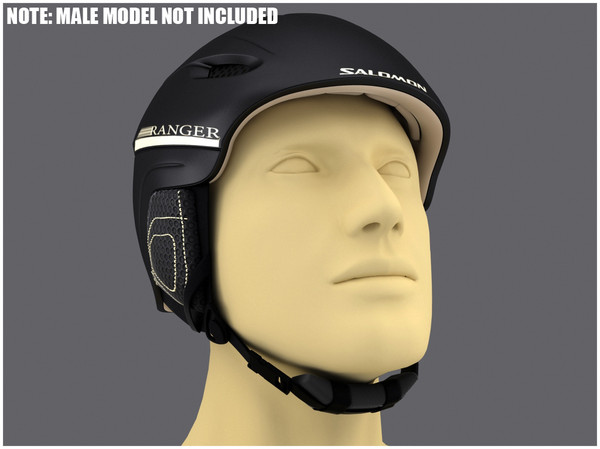 3d model winter sports helmet - Winter Sports Helmet by Tornado Studio
