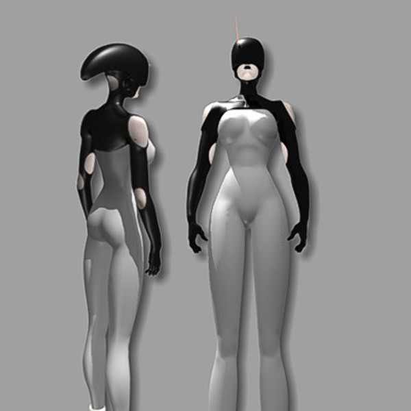 3d female superhero character model - SuperGirl v.01 by Marcin Kurczewski