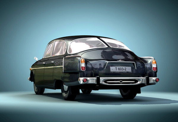 tatra luxury t603-2 3d 3ds - Tatra T603-2 by Warag