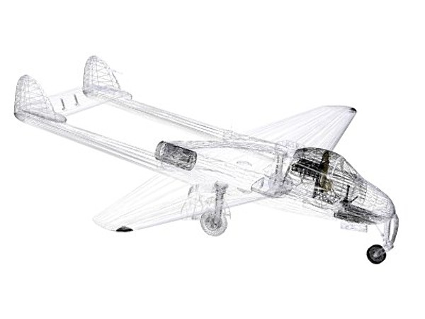 havilland vampire jet fighter lwo - De Havilland Vampire F3 by pbratt