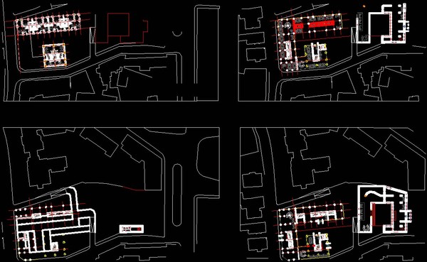 residential office buildings 3ds - Office and residential by studiorender