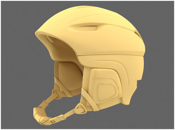 3d model winter sports helmet - Winter Sports Helmet by Tornado Studio