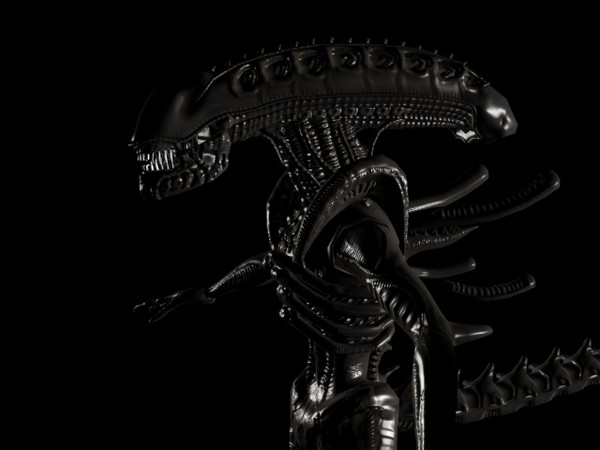 alien warrior 3d model - Alien Warrior by Andrew Alonso