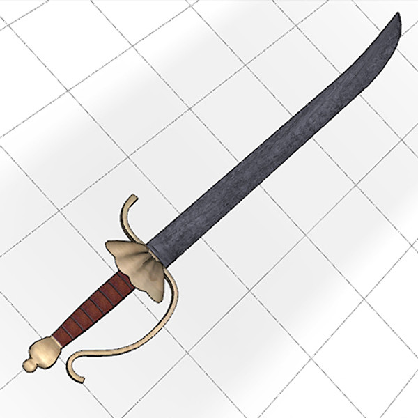 maya dutch cutlass - Cutlass by mostlysquare