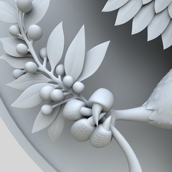 coat arms united states 3d obj - State Seal of United States... by Igor Yakovlev