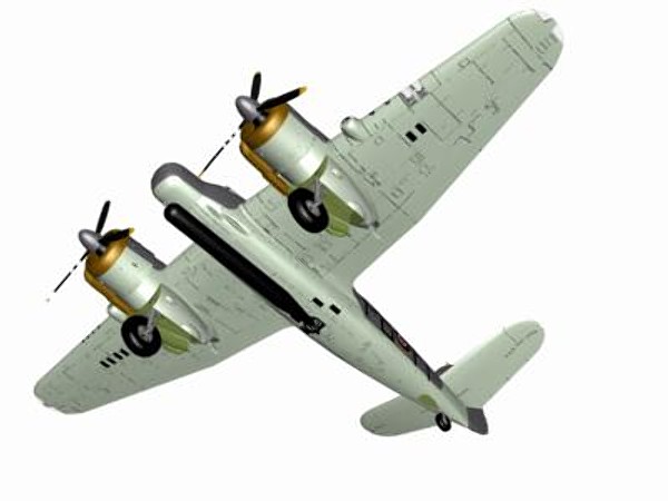 bristol beaufighter fighter tfx 3d max - Bristol Beaufighter TFX by pbratt