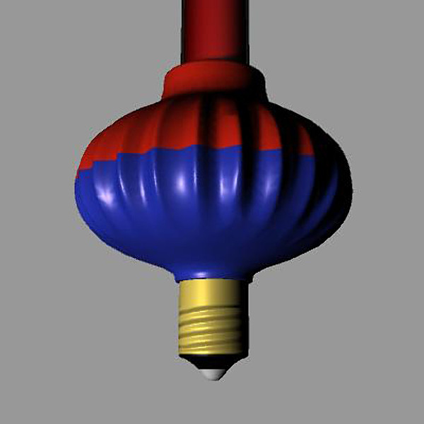 3d antique bubble light model - Antique Bubble Light by ArtboySHF