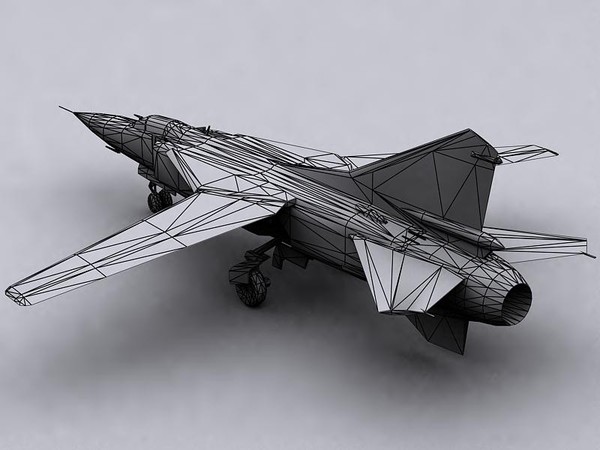 3d max russian mig-23 - Mig-23... by GARYOSAVAN