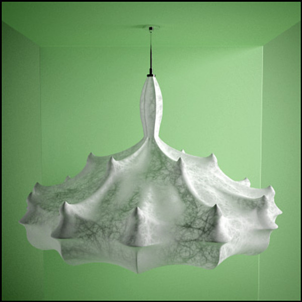 3d model suspension lamp - Lamp001 by makula