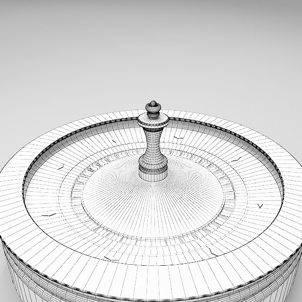 3d model roulette wheel 3 american - Roulette Wheel 3 (American and European) by fuuuuuu