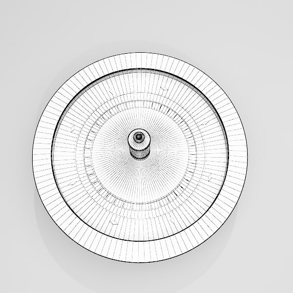 3d model roulette wheel 3 american - Roulette Wheel 3 (American and European) by fuuuuuu