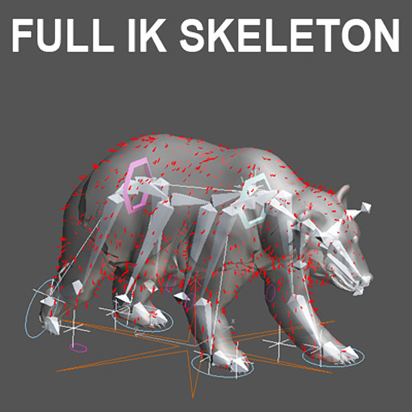 panda bear 3d max - Animated Panda by NONECG