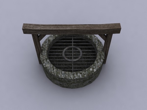 medieval 3d 3ds - Medieval Well by Game Model Creations