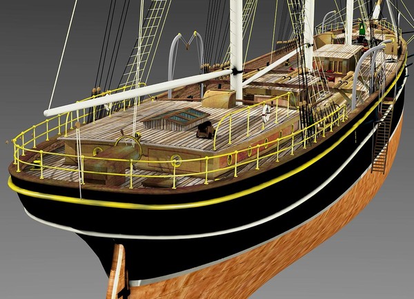 3d clipper cutty sark - CUTTY SARK CLIPPER by ar3ding