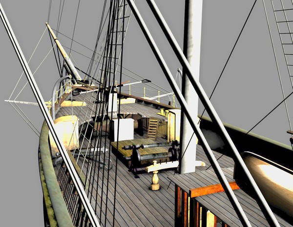 3d clipper cutty sark - CUTTY SARK CLIPPER by ar3ding
