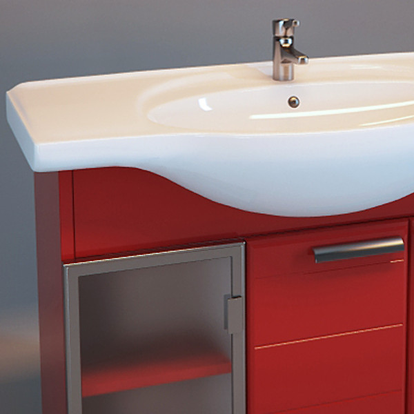 3d bath furniture altair model - Bath Altair by Stubborn3D