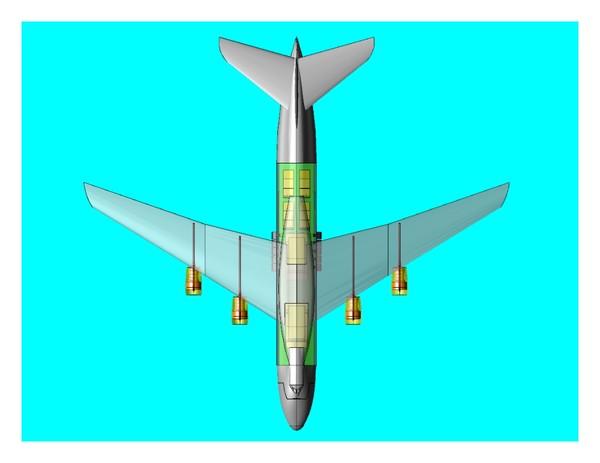 3d antonov an-124 cargo aircraft - AN-124.dwg or .dxf (zip) by RodgerSaintJohn
