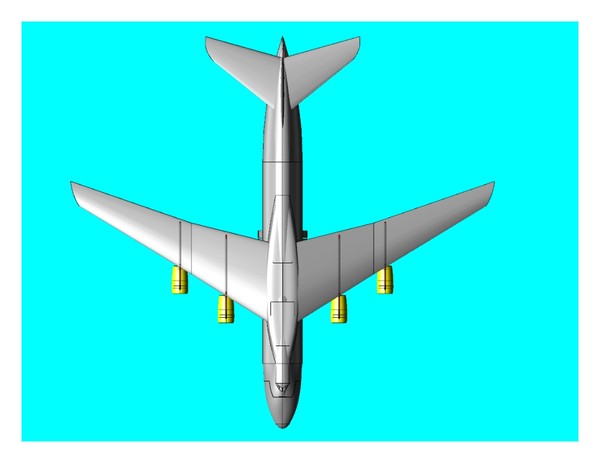 3d antonov an-124 cargo aircraft - AN-124.dwg or .dxf (zip) by RodgerSaintJohn