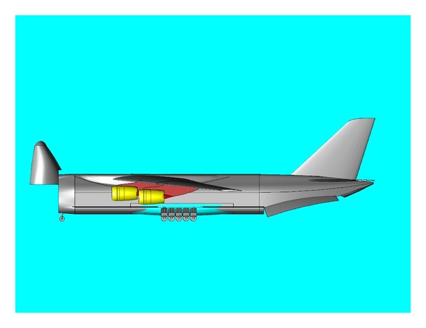 3d antonov an-124 cargo aircraft - AN-124.dwg or .dxf (zip) by RodgerSaintJohn
