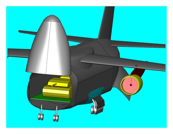 3d antonov an-124 cargo aircraft - AN-124.dwg or .dxf (zip) by RodgerSaintJohn