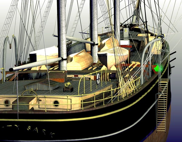 3d clipper cutty sark - CUTTY SARK CLIPPER by ar3ding