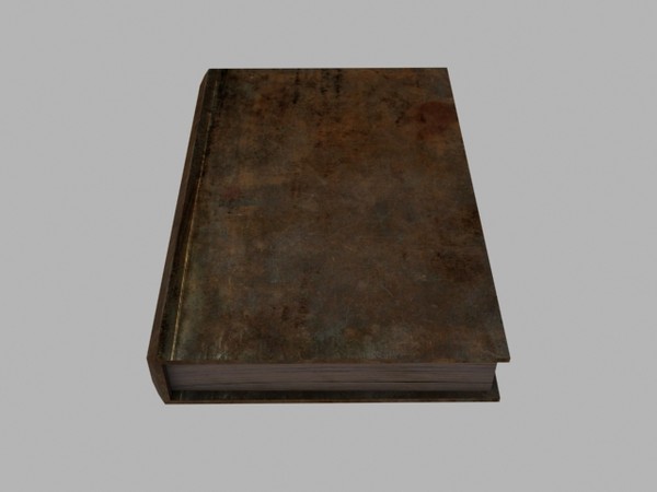 obj old medieval book - Medieval Book by Game Model Creations