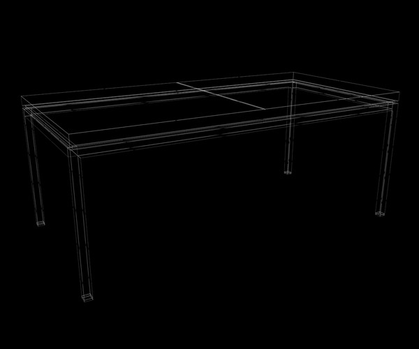 3d dinning table - Dinning Table by CTA AE